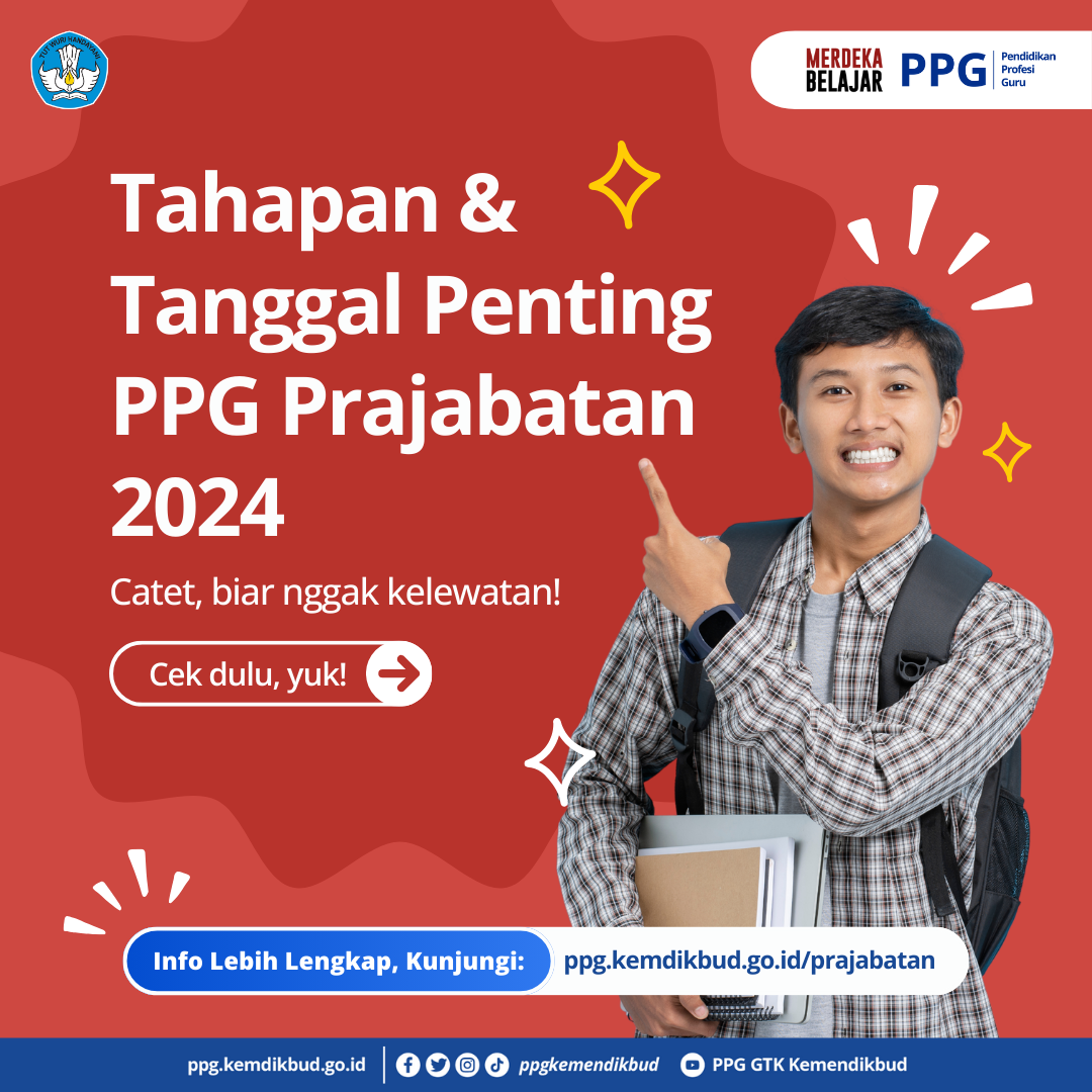 Read more about the article Tahapan & Tanggal Penting PPG Prajabatan 2024